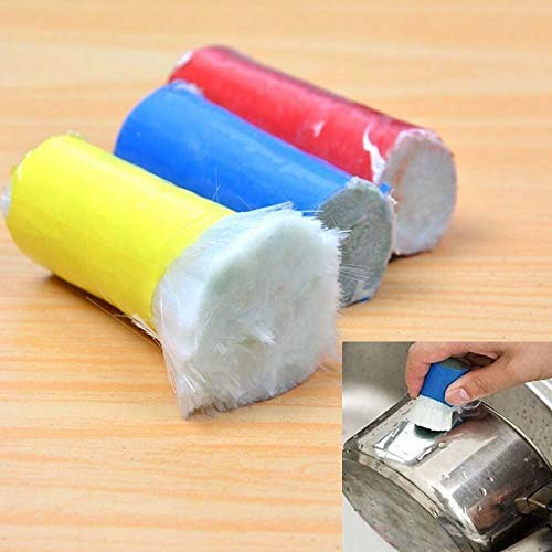 2 Cepillos De Acero Inoxidable Para Limpiar Óxido - Herramienta De Limpieza Para Utensilios De Cocina Y Superficies Metálicas