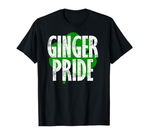 Ginger Pride St. Patrick's Day Shirt | Red Head Hair Beard T-Shirt