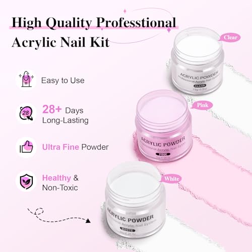 Ovx Acrylic Nail Kit For Beginners With Everything thumb #1