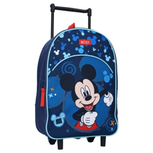Mybagstory - Trolley Mickey Maus blau für Kinder - Grundschule -...