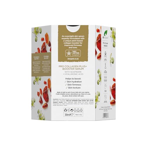Dr Organic Pro Collagen Dream Skin Duo with Moisturiser & Serum, Hyaluronic Acid, Smooth Fine Lines & Wrinkles, Anti-Ageing - Image 4