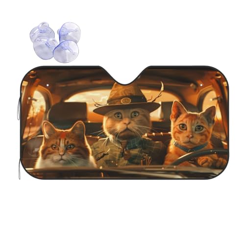 Parasol parabrisas delantero para SUV y camión ideal para aparcamientos en verano