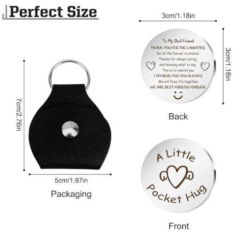 Image of Pocket Hug Graduation Gifts Nurses Gifts Birthday Gifts for Women Men Fathers Day Mothers Day Teacher Appreciation Gift