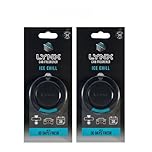 B and B ICE CHILL Lynx 3D Hanging Car Air Fresheners Fragrance Scent x 2 A1649