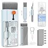CleaniKu Keyboard Cleaner Laptop Cleaning Kit – 12 in 1 Computer Tech Cleaning Brush, Electronic Screen Cleaner with Multi-Function Cleaning Pen for MacBook, Tablet, iPhone, Earbuds, Camera, Lens
