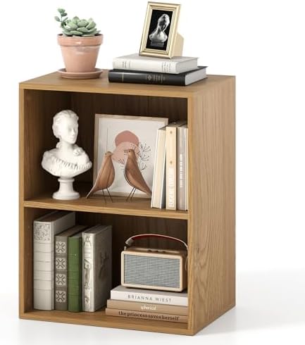 SOARS - Estantería de 2 cubos abiertos, mueble de almacenamiento ...