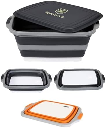 Set XXL & XL Tuppers para BBQ con tapas y tabla integrada miniatura 1