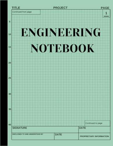 Engineering Notebook: 100 Pages
