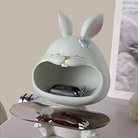 ✦新入荷✦【うさぎセット】アクセサリートレイ付き置物＆アロマキャンドル ✦新入荷✦【うさぎセット】アクセサリートレイ付き置物＆アロマ