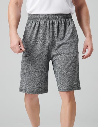 Image of Liberty Imports Pack of 5 Men's Athletic Basketball Shorts Mesh Quick Dry Activewear with Pockets