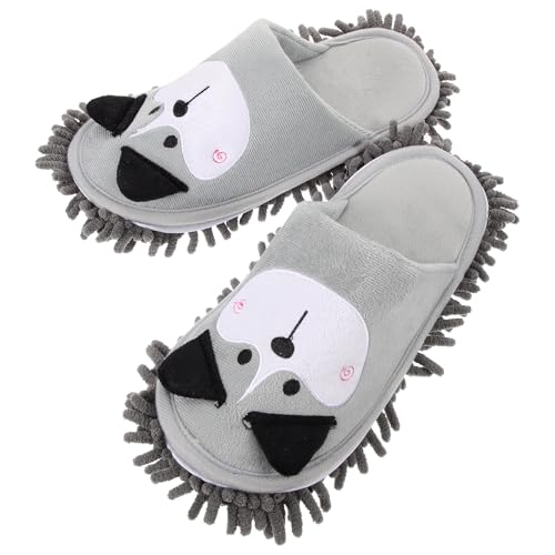Pantoufles à serpillière chenille ultra absorbante pour femmes taille 38-41