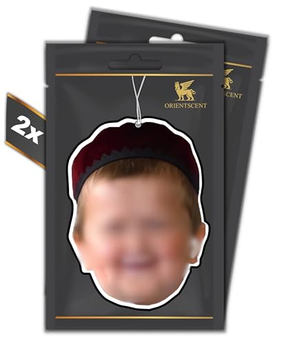 Set di 2 deodoranti a forma di albero profumato – deodorante automatico per auto divertente tuning – Car Air Freshener ciondolo profumato auto (WILD BLUEBELL, 2 pezzi)