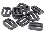  Schieber-Stopper-Gleiter 10 Stück für 20mm Band-Gurtband