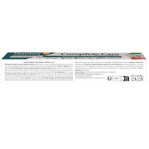 Himalaya Herbals Complete Care Herbal Gum Expert Toothpaste with miswak, neem, pomogrenate|Prevents Cavity and Tooth Decay… – Ansicht 4