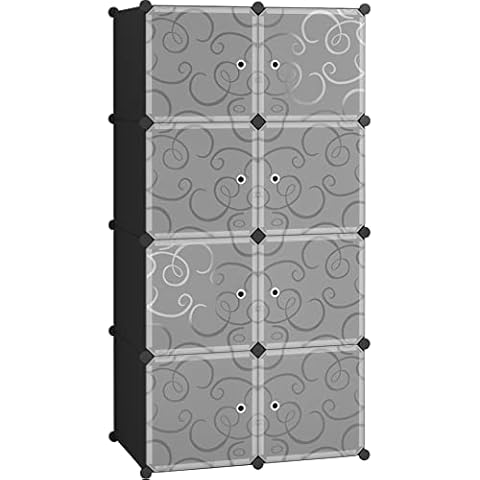 C&AHOME 8-Cube Storage Organizer Cover