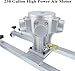 Power Mixer Pneumatic Agitator Clamp-On Drum Agitator Industrial-Grade Pneumatic Shaker Paint Stirring Tool，Tank Pneumatic Paint Mixer, 1HP Air Agitator for 1000L, Folding Propeller, 0–1000R