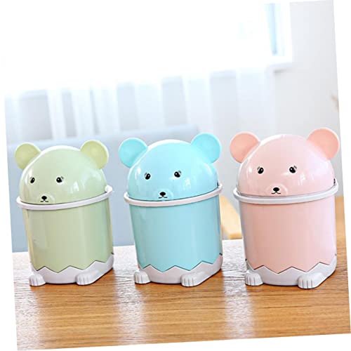 Basurero de Escritorio Happyyami 2 Piezas con Tapa miniatura 6