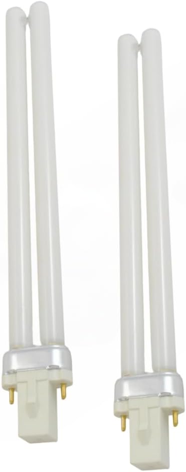 2 x 11W 11 Watt Compact Fluorescent CFL G23 Fly Killer Bug Zapper Insect Attracting Lamp UVA Replacement Tube Incl Window Sticker