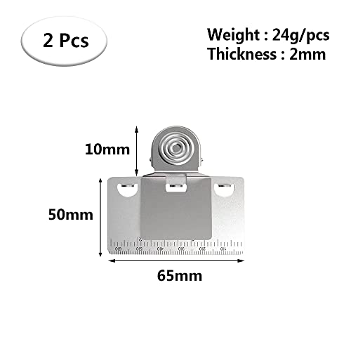 Ehooyau 2 Pcs Measuring Tape Clip Precision Measuring Tool Tape Measure Aid Tool For Accurate Measurements #TOP1