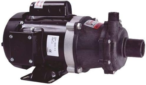 0151-0027-0800: March Te-5.5c-Md Pump, 230/460, 1/3 HP March MFG Series 5.5 Pump, Te-5.5c-Md, Tefc Motor, 1/3 HP, 230/460, Phase, 30GPM Flow, 41' Max Head; PP, Viton, Ceramic Wetted Parts
