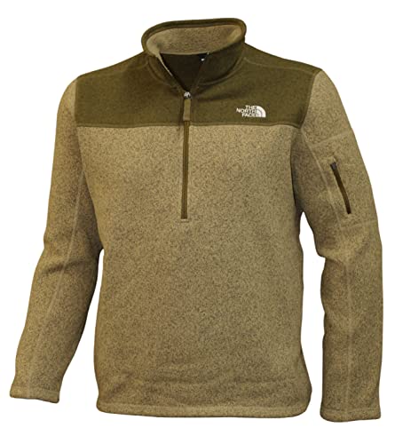 The North Face Herren Leo Fleece Pullover Sweater 1/4 Zip, Kleafprint...