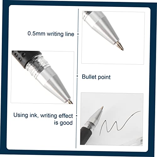 Set de 12 bolígrafos ergonómicos con tinta marrón miniatura 7