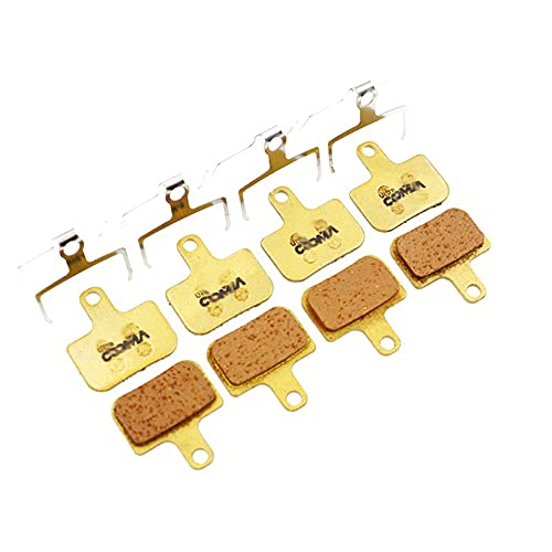 GRASKY 4 Pairs, Full Metal Bicycle Disc Brake Pads/Fit For AVID DB Elixir, / Fit For LEVEL TL T UTL TLM B1 Red Force ETap AXS