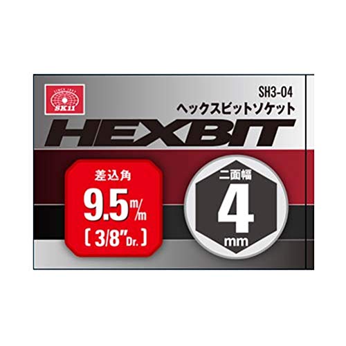 S K様 Amazon | SK11(エスケー11) ヘックスビットソケット 9.5 SH3-04