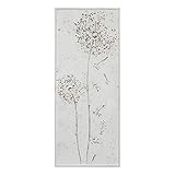 Stratton Home Décor Stratton Home Decor Dandelion Metal Panel Wall Décor, 14.00W X 1.00D X 34.00H,...