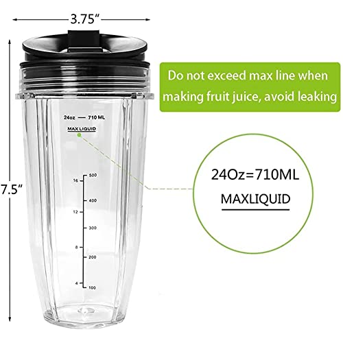 Repuesto Vaso para Licuadora Senmubery 24/710 Ml miniatura 5