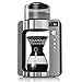 PLEASUR Podwójny ekspres do kawy, ekspres do kawy, automatyczny, inteligentny, komercyjny butik, z regulacją temperatury kawy, srebrny