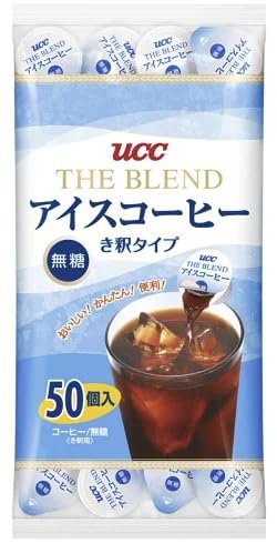 UCC アイスコーヒー 無糖 コーヒーポーション 4袋　合計200個 コストコ UCC アイスコーヒー 無糖 コーヒーポーション 4袋合計200個 コストコ