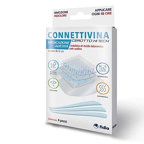 Connettivina Cerotto Hi Tech 8x12cm Fidia 4 Pezzi