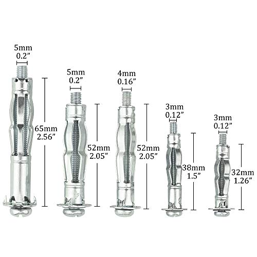 image for TOVOT 77PCS Wall Anchor Setting Tool Heavy Duty Hollow Wall Anchor Too