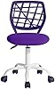 Beltom® Sedia ergonomica da scrivania cameretta Computer casa Studio Ufficio Studenti Adolescenti, Ideale per Bambini. Regolabile in Altezza e Girevole a 360° - Viola