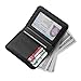 New Wallet Men's Short Small Multifunctional Hand Card Holder PU Business Zipper Purse Fashion Casual Wallet Men(Black)