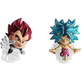 Amazon 2種セット ドラゴンボール 超戦士カプセルフィギュア03 超サイヤ人ゴッド ベジータ 超サイヤ人 ブロリー フィギュア ドール 通販
