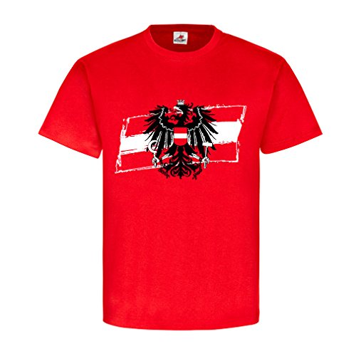 T-shirt Maria ALM Salzburger Land rouge réveillez votre esprit alpin