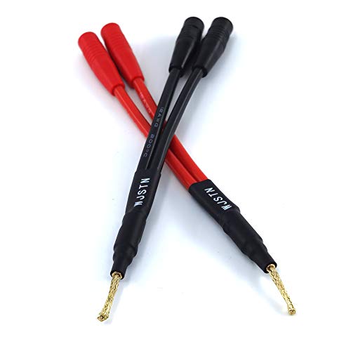 Adaptador Divisor Banana Plug Trenzado WJSTN 2 uds miniatura 1