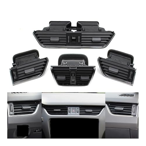 Grille climatisation automobile Skoda Octavia 2015-2021 bloc aération 5E0820951