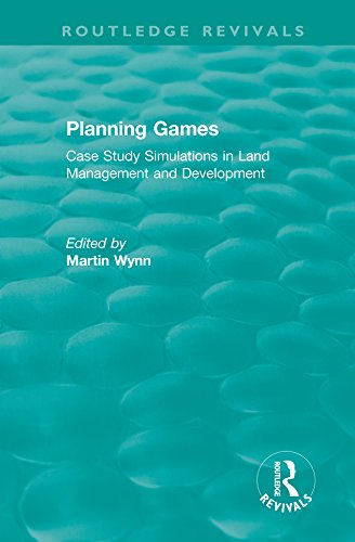 Livre Planning Games Routledge livre simulation gestion foncière