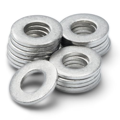 VOTEX - Made in USA - 1/2 Inch Oil Drain Plug Crush Washer Gasket Seal Ring - Oil/Coolant - Aluminum - 20 Pack - ACWU1-2