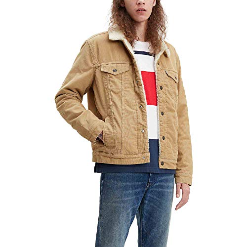 Levi's Herren Type 3 Sherpa Trucker Jeansjacke , True Chino Cord Better,...