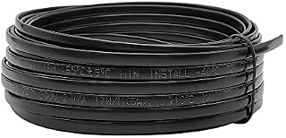 AHSKY TS-XIAN, 220V 230V 240V No need Controller Water-proof Self Regulating Heating Cable, Prevent Pipe Freeze Heat Trace System (Length : 6m)