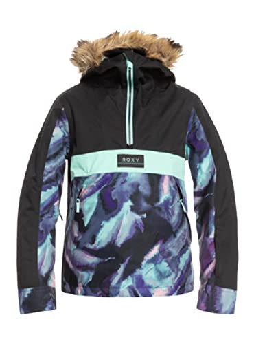 Roxy Girls Shelter Warmflight Insulated Jacket (True Black Petole (Kvj7), Medium (10)) #TOP6