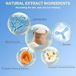 Rice Probiotics Sonnencreme LSF 50, Face Sunscreen SPF 50, Anti Aging Sonnenschutzlotion für Gesicht und Körper, Feuchtigkeitsspendende Leicht Textur Sonnenschutz für Trockene Empfindliche Haut – Bild 2