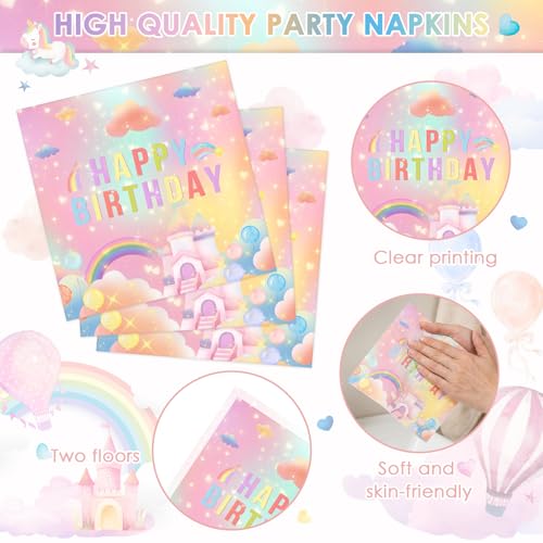 Servilletas de unicornio para una fiesta llena de ilusión 3