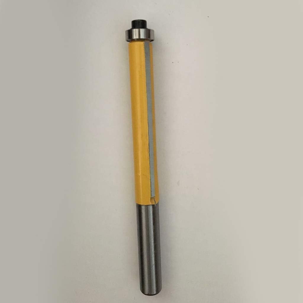 ECOMISTIQ® 8mm Shank Carbide Flush Trim Extra Long Bearing Router Bit 10mmDia.|Edge Treatment & Grooving Bits|Router Bits|Router Accessories|Power Tool Accessories|Power & Hand Tools|Home