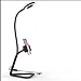 Produktbild OOFAY Selfie Ring Light@ Handy Halterung mit LED Licht Für Live Stream Dimmbar 3 Lichtmodus 360° Drehbar Schwanenhals Handyhalter mit Klammer Universal Handy Halter Ständer /9W,Black