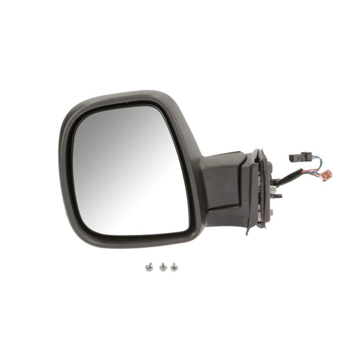 BLIC 5402-04-9212985P Espejo retrovisor abatible eléctricamente térmico convexo izquierda Compatible con CITROËN Berlingo II B9, PEUGEOT Partner II Furgoneta PARTNER Tepee